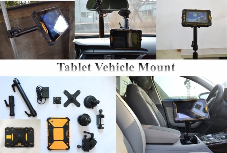 ST907HG+2 7 Inch android Mobile Industrial Tablet PC with 2D Barcode Scanner QR Code,PDF417 Code
